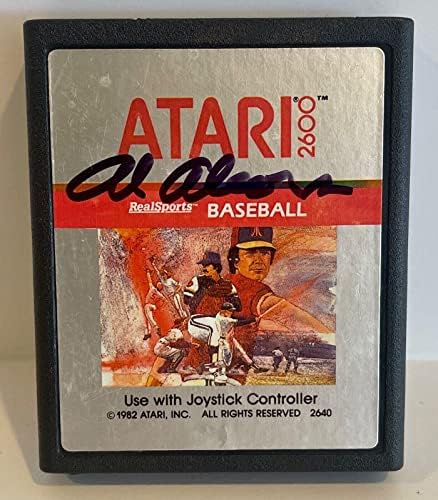 Allan Al Alcorn Aláírt Auto Atari Igazi Sport a Baseball Eredeti Játék PSA/DNS - Dedikált Főiskolai Baseball