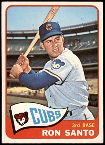 1965 Topps 110 Ron Santo Chicago Cubs (Baseball Kártya) VG/EX+ Cubs
