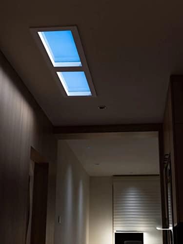 PeseTech Mesterséges Tetőablak Okos Kék Égbolt Led Panel Napfény Lámpa Mennyezeti Lámpa Szabályozható WiFi Otthoni Iroda,