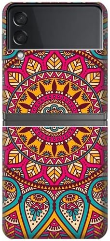 R3694 Hippi Művészeti Minta Esetben Fedezi a Samsung Galaxy Z Flip 4