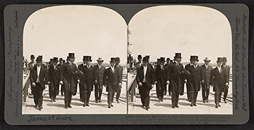 HistoricalFindings Fotó: Reprodukció,Elnök, Theodore Roosevelt,Jamestown Kiállítás Április 1907,1