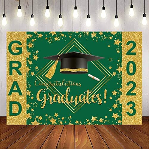 Avezano 2023 Érettségi Hátterekkel 8x6ft Rose Gold Osztály 2023 Congrats Grad Háttér Érettségi Bál Hátteret Kellékek