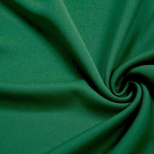 Új Szövet Napi Evie Smaragd Zöld Poliészter Búvár Kettős Kötésű Anyagból, A gyár által - 10021, Udvar (58x36)