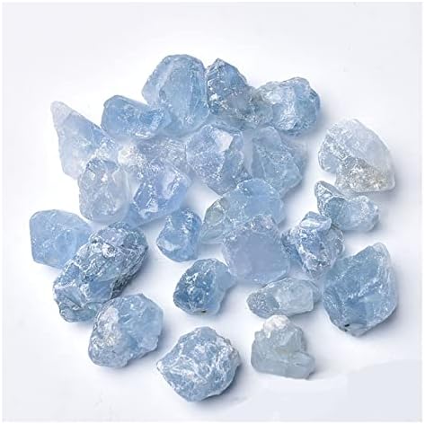 50/100 g Kemény Kék Celestite Rock Természetes kvarckristály Reiki Gyógyító Energia Drágakő Ásványok Példány féldrágakő Jade